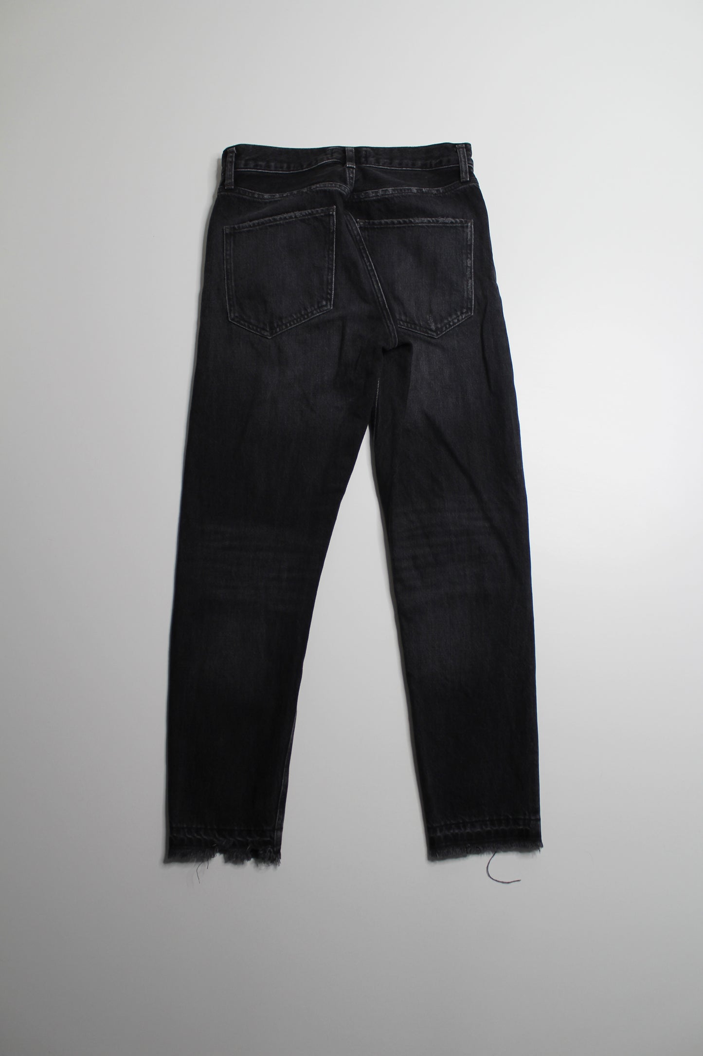 AGOLDE black wash skinny jeans, size 25