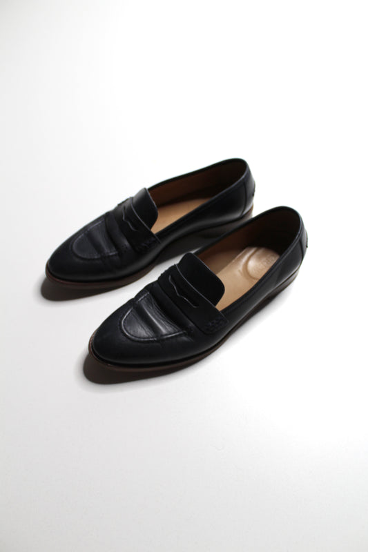 J.CREW midnight navy loafer, size 6.5