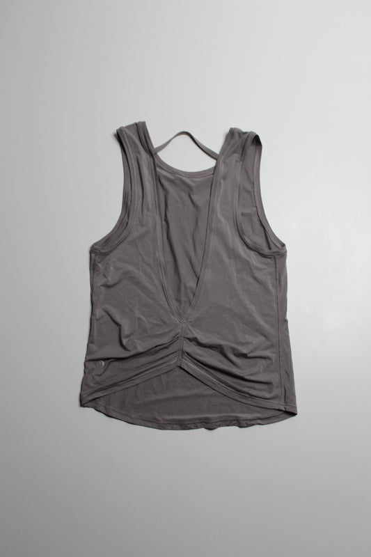 Lululemon lunar rock ‘deep stretch’ tank, size 4 (loose fit) (fits 4/6)