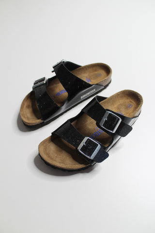 Birkenstock black cosmic sparkle sandals, size 36 (fits size 6) *worn once (price reduced: was $68)