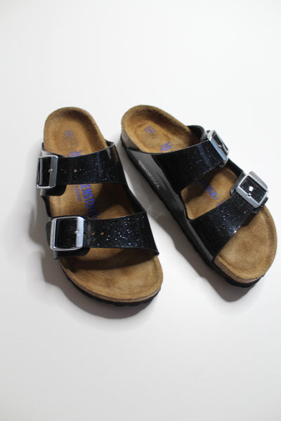 Birkenstock black cosmic sparkle sandals, size 36 (fits size 6) *worn once (price reduced: was $68)