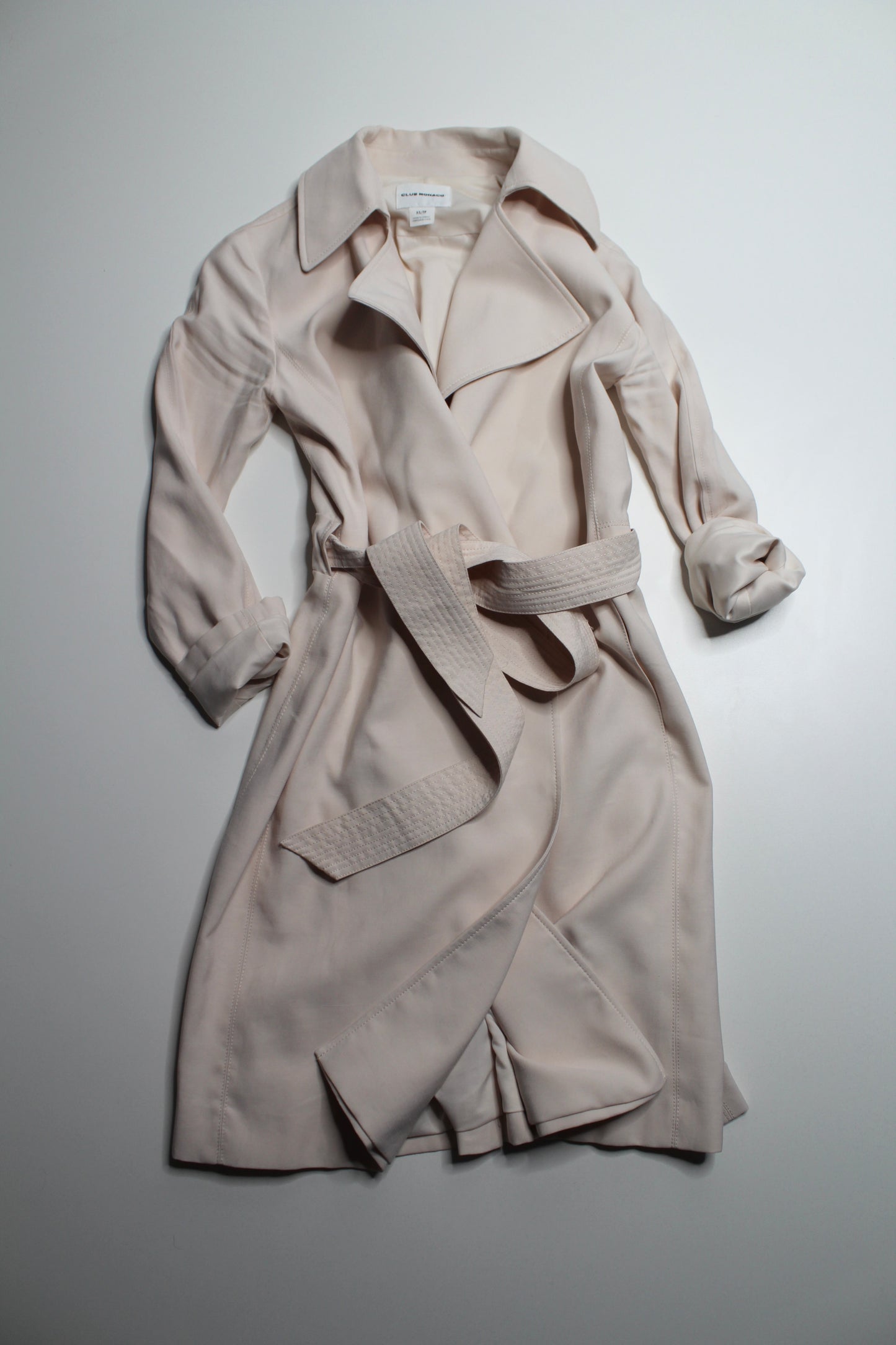 Club Monaco light pink belted trench coat, size xs (50% off)
