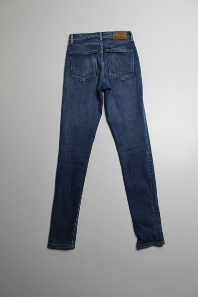 Aritzia Denim Forum ‘lola high rise skinny’ jeans, size 25