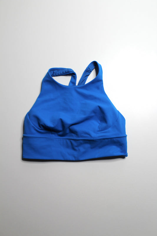 Lululemon poolside 'wunder train' longline bra, size 8 (C/D cup)