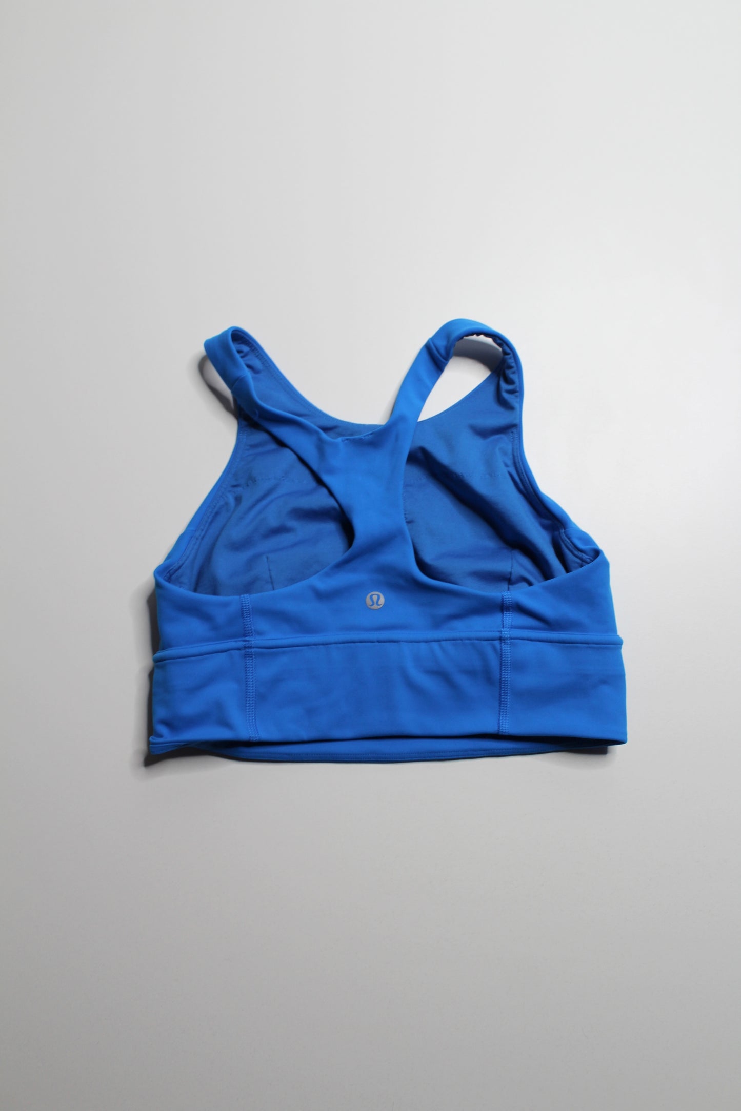 Lululemon poolside 'wunder train' longline bra, size 8 (C/D cup)