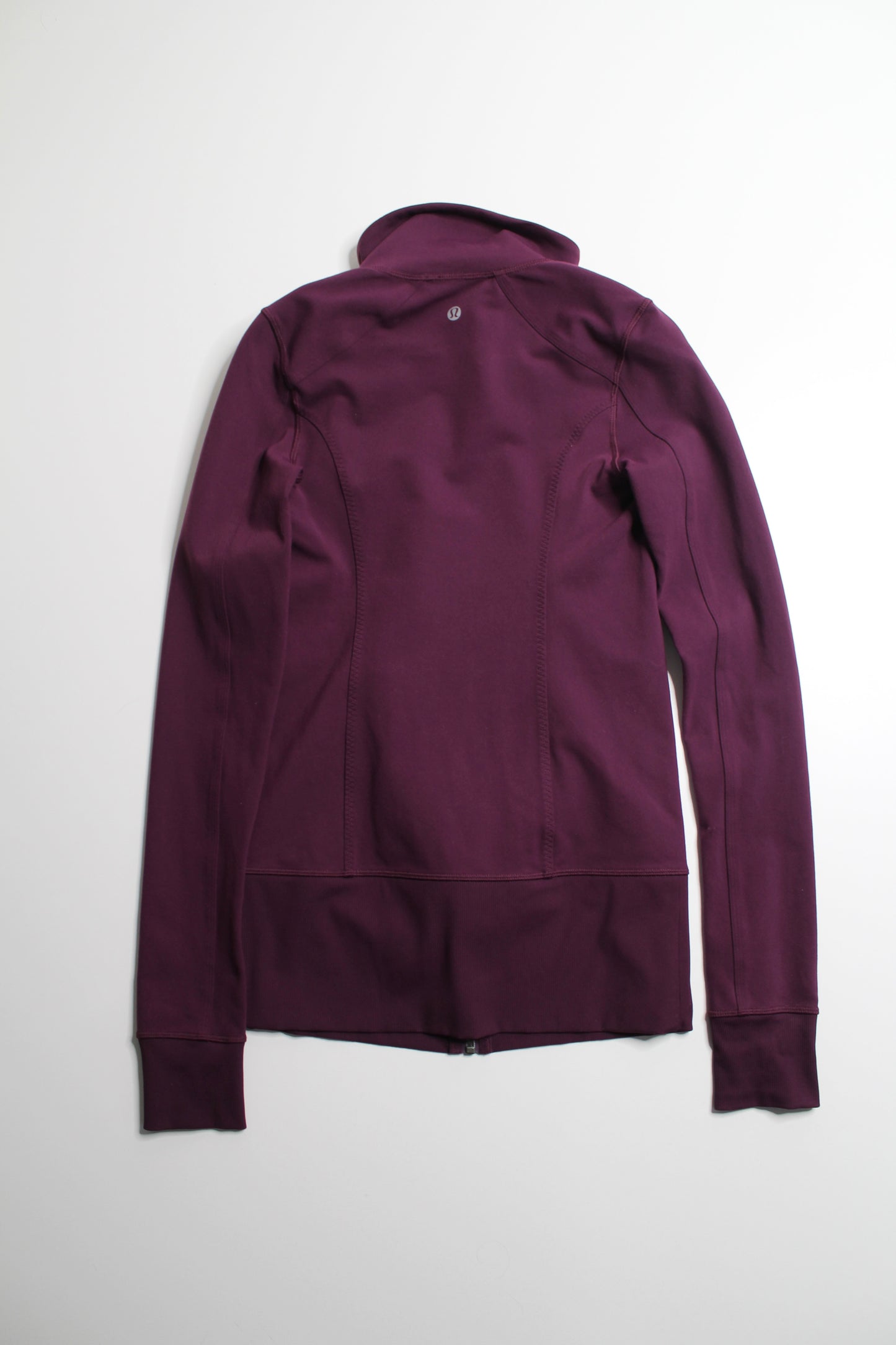 Lululemon plum zip up jacket, size 4 (price reduced: was $48)