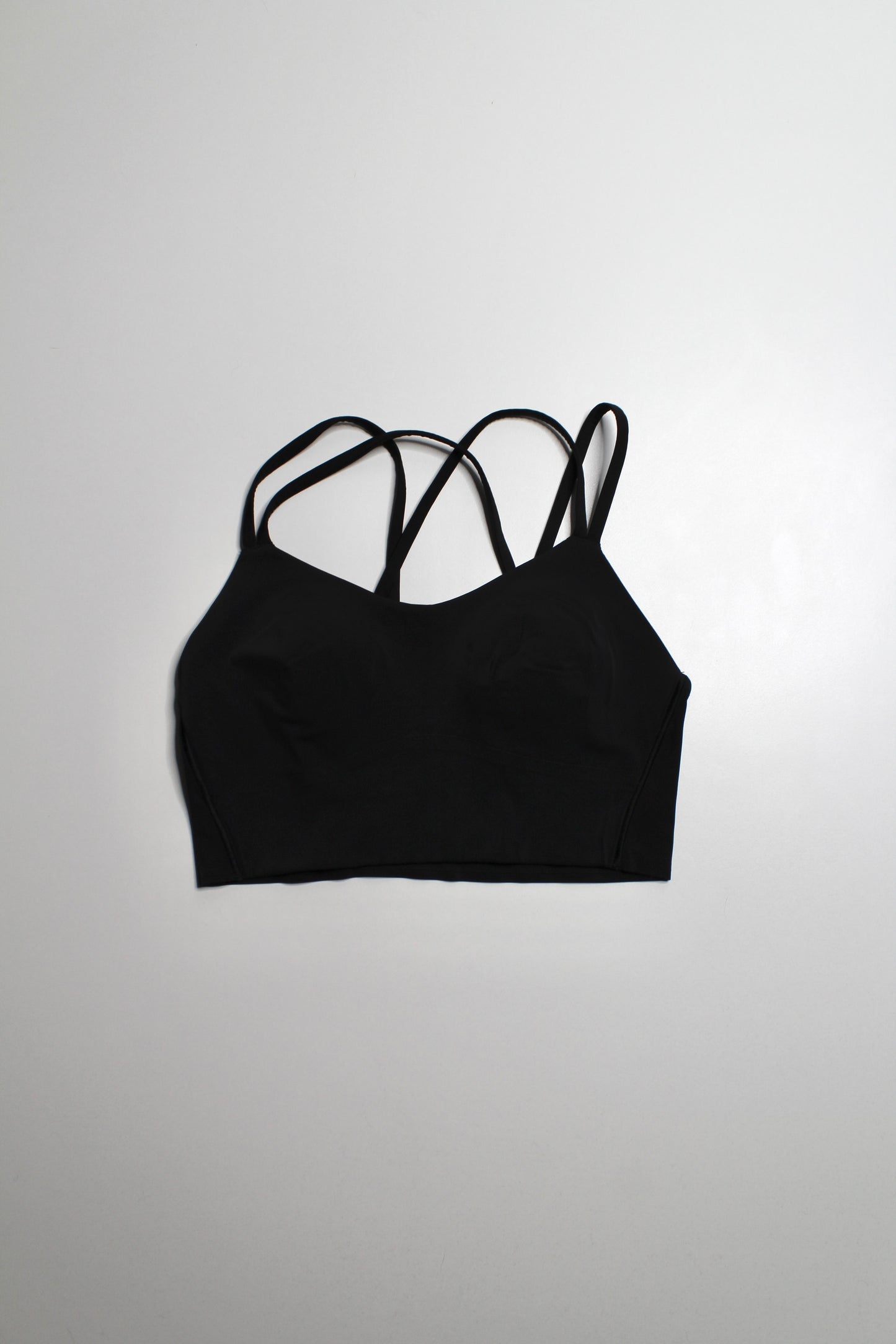 Lululemon black ‘like a cloud’ bra, no size. Fits like 6