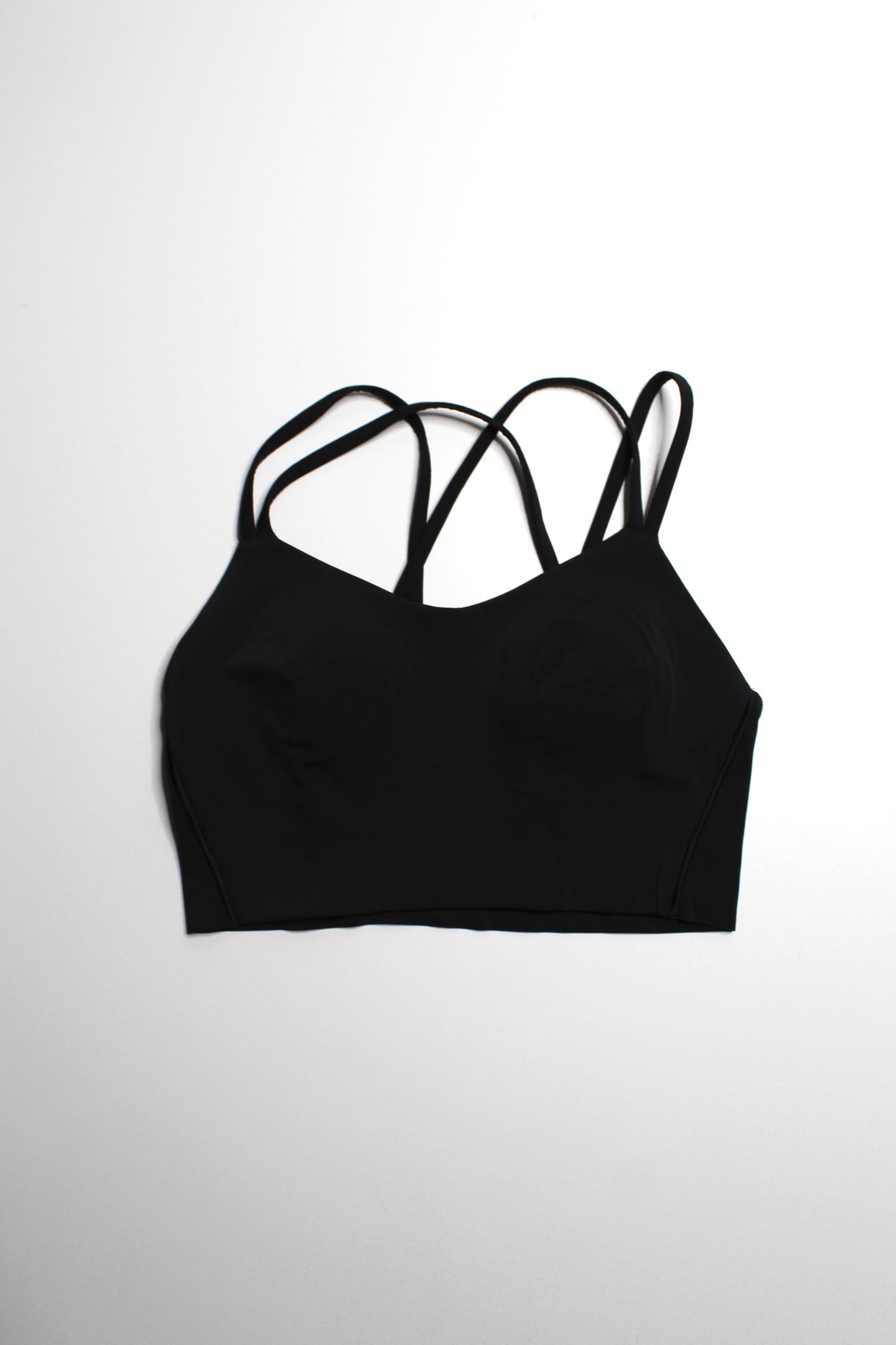 Lululemon black ‘like a cloud’ bra, no size. Fits like 6