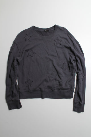 Rails black vintage stars sweater, size small (relaxed fit)