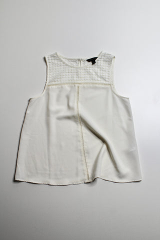 Banana Republic cream sleeveless top, size xs (additional 50% off)