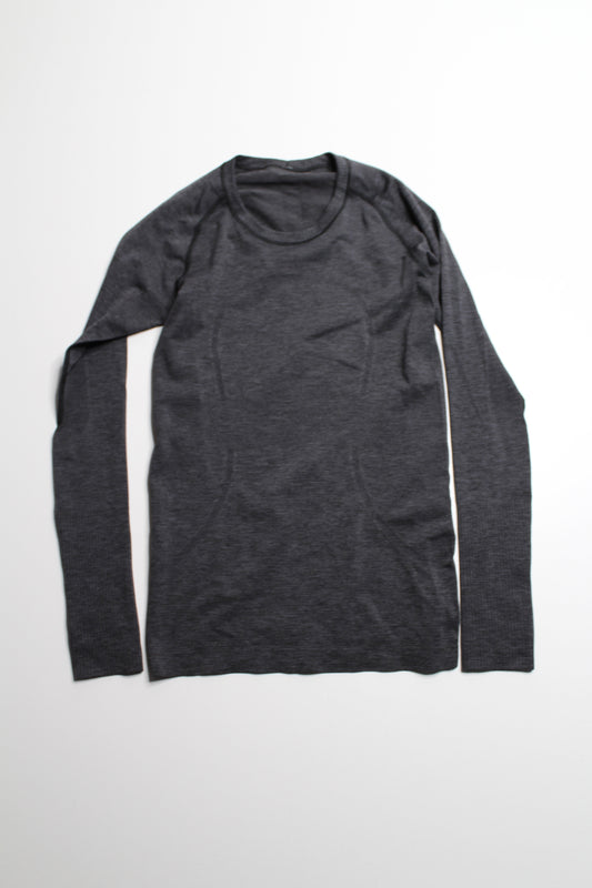 Lululemon grey ‘swiftly tech’ long sleeve, size 6