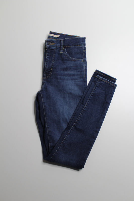 Levis 720 high rise super skinny jeans, size 26