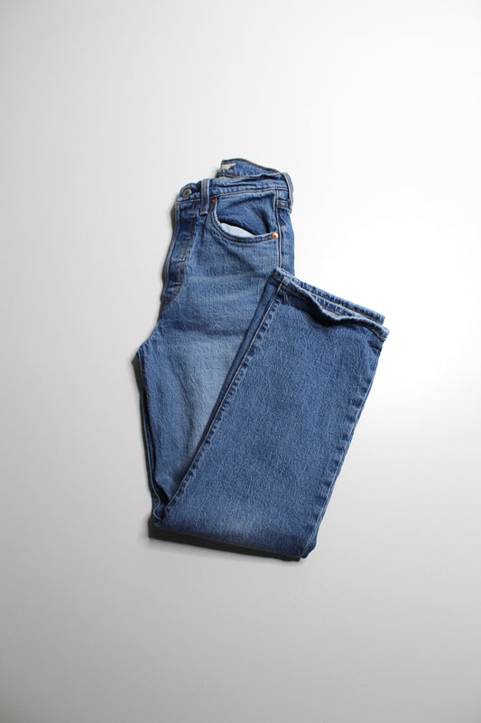 Levis ‘ribcage straight ankle’ jeans, size 24