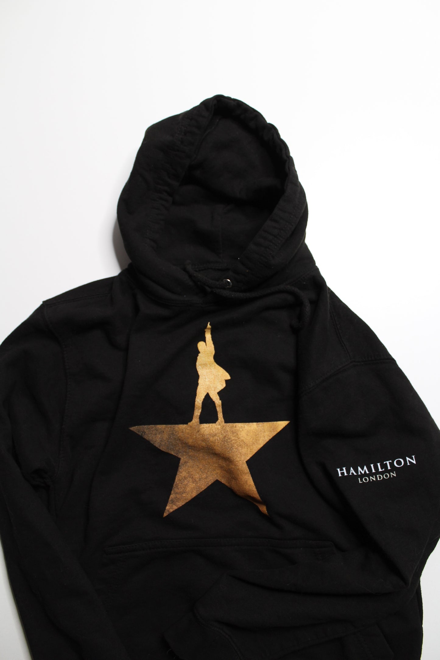 Creative Goods black 'Hamilton' London hoodie, size small