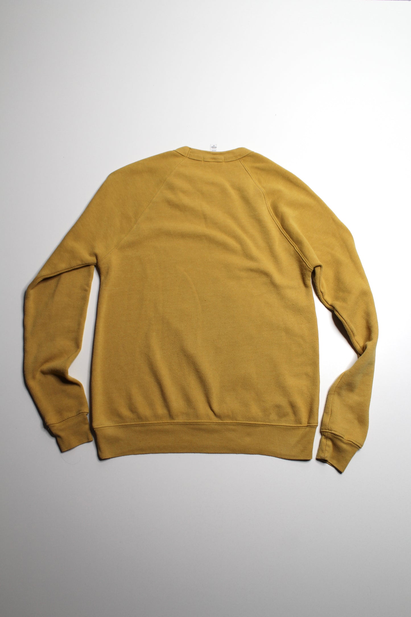 Camp Brand Goods mustard 'the great indoors' sweater, size xs (relaxed fit) (additional 50% off)