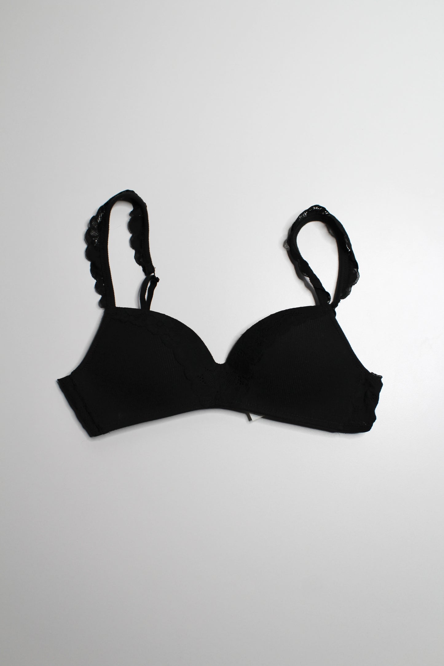 Aerie black padded push up bra, size 34 A *new without tags