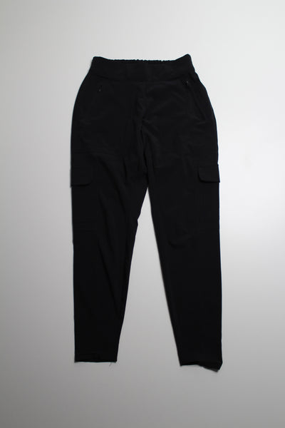 Athleta lightweight cargo black pant, size 0 (xs) (price reduced: was $40)