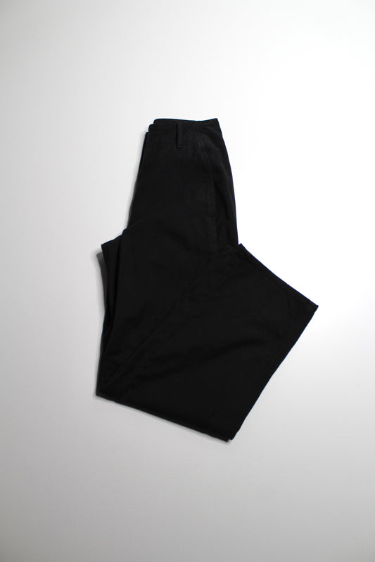 Aritzia Wilfred Free black straight leg pant, size 0
