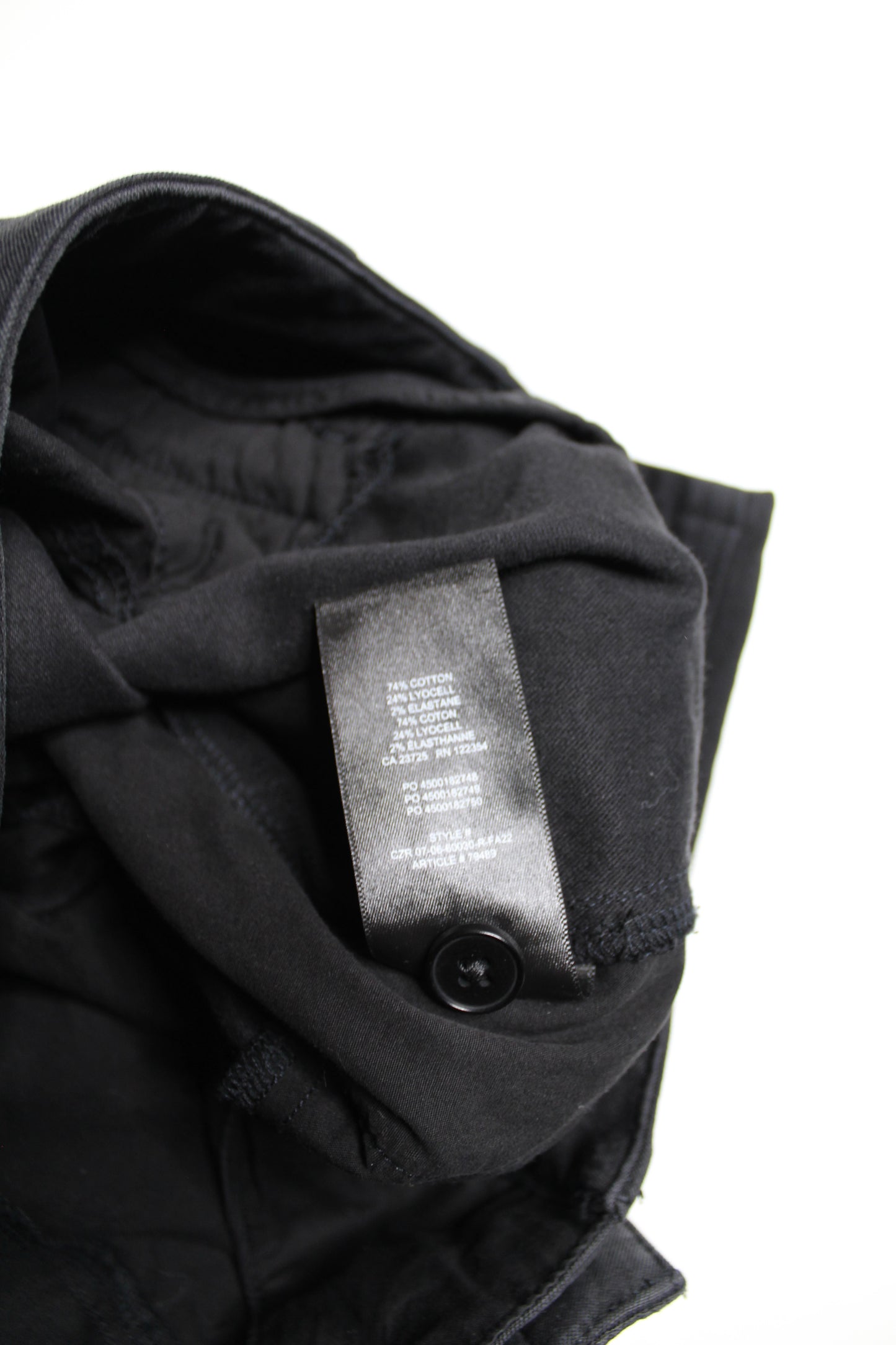 Aritzia Wilfred Free black straight leg pant, size 0