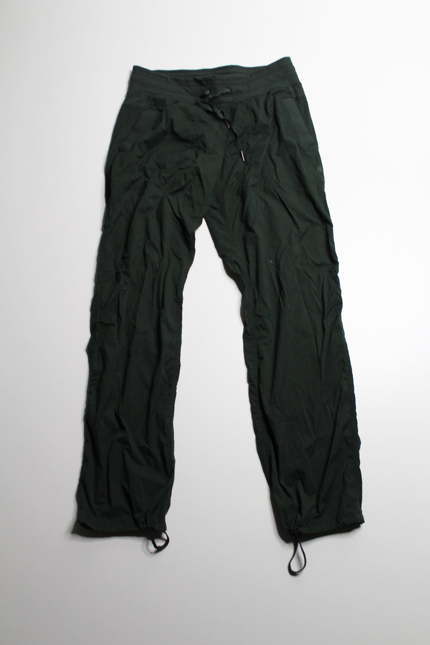 Lululemon dark legacy green 'dance studio' unlined pant, size 8 *regular