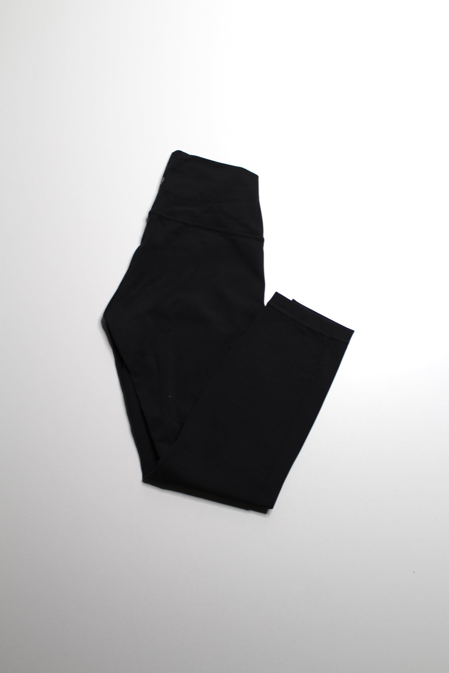 Lululemon black 'instill' high rise leggings, size 8