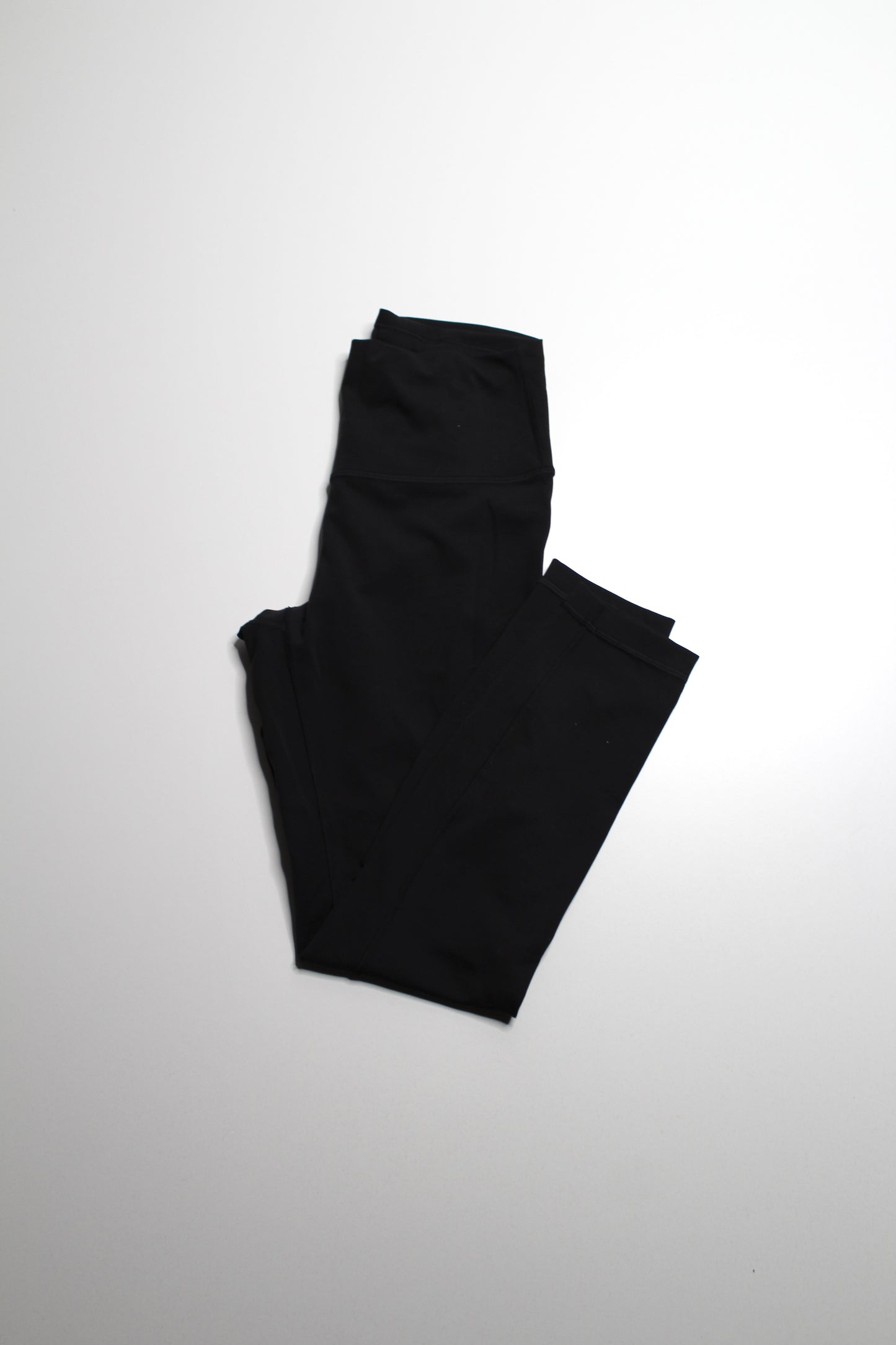 Lululemon black 'instill' high rise leggings, size 8