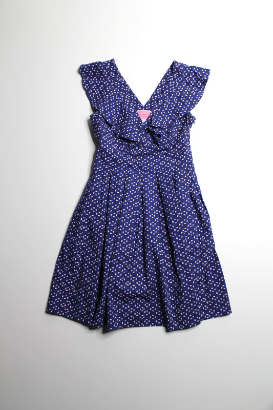 Kate Spade blue geometric dress, size 6