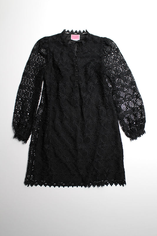 Kate Spade black embroidered dress, size 10