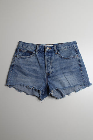 Aritzia Denim Forum ex boyfriend jean shorts, size 27