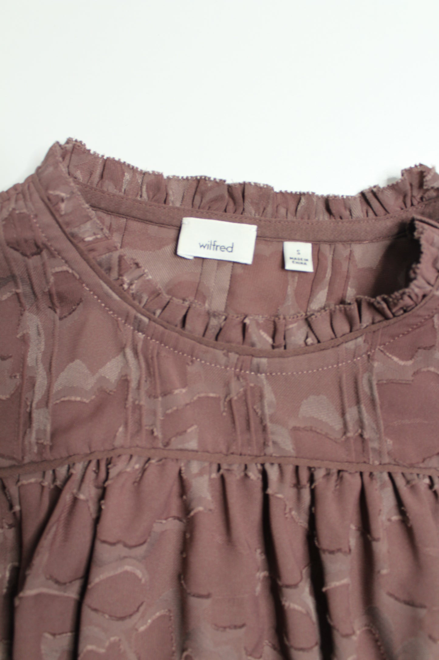 Aritzia wilfred caban ‘Lourdes’ blouse, size small (loose fit) (additional 20% off)