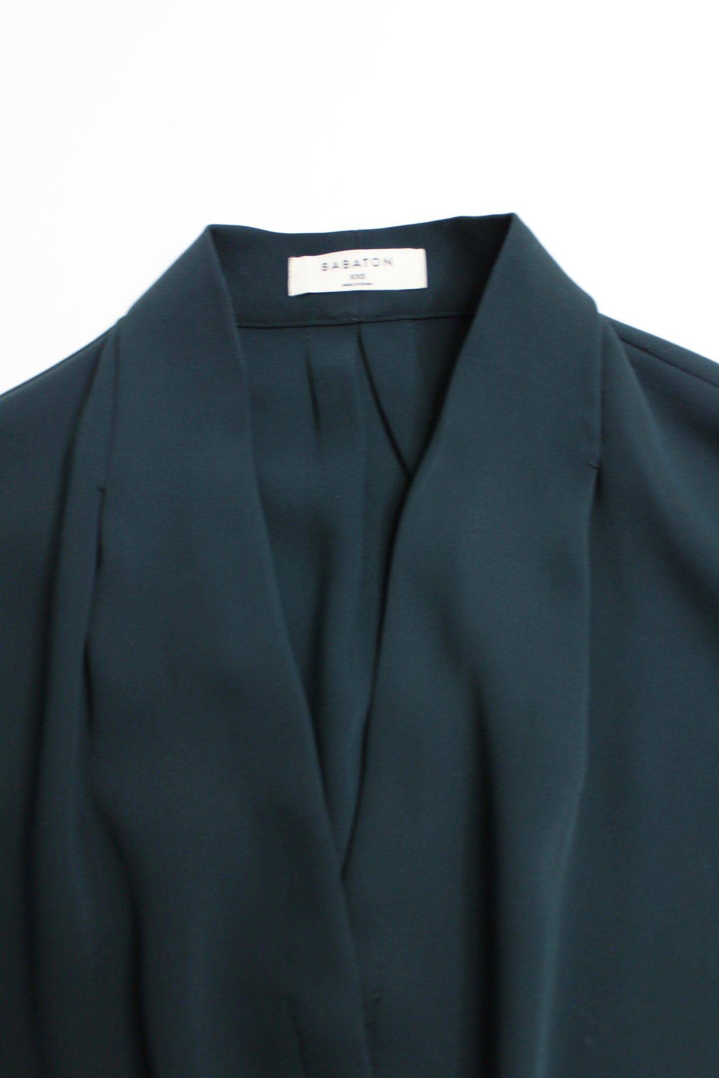 Aritzia Babaton dark green long sleeve ‘power’ blouse, size xxs (relaxed fit) (price reduced: was $48)