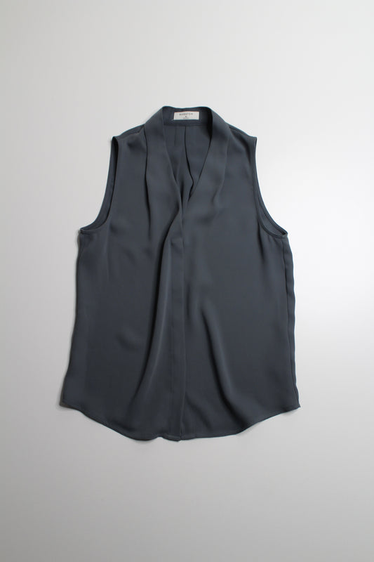 Aritzia slate babaton sleeveless blouse, size xs (price reduced: was $30)