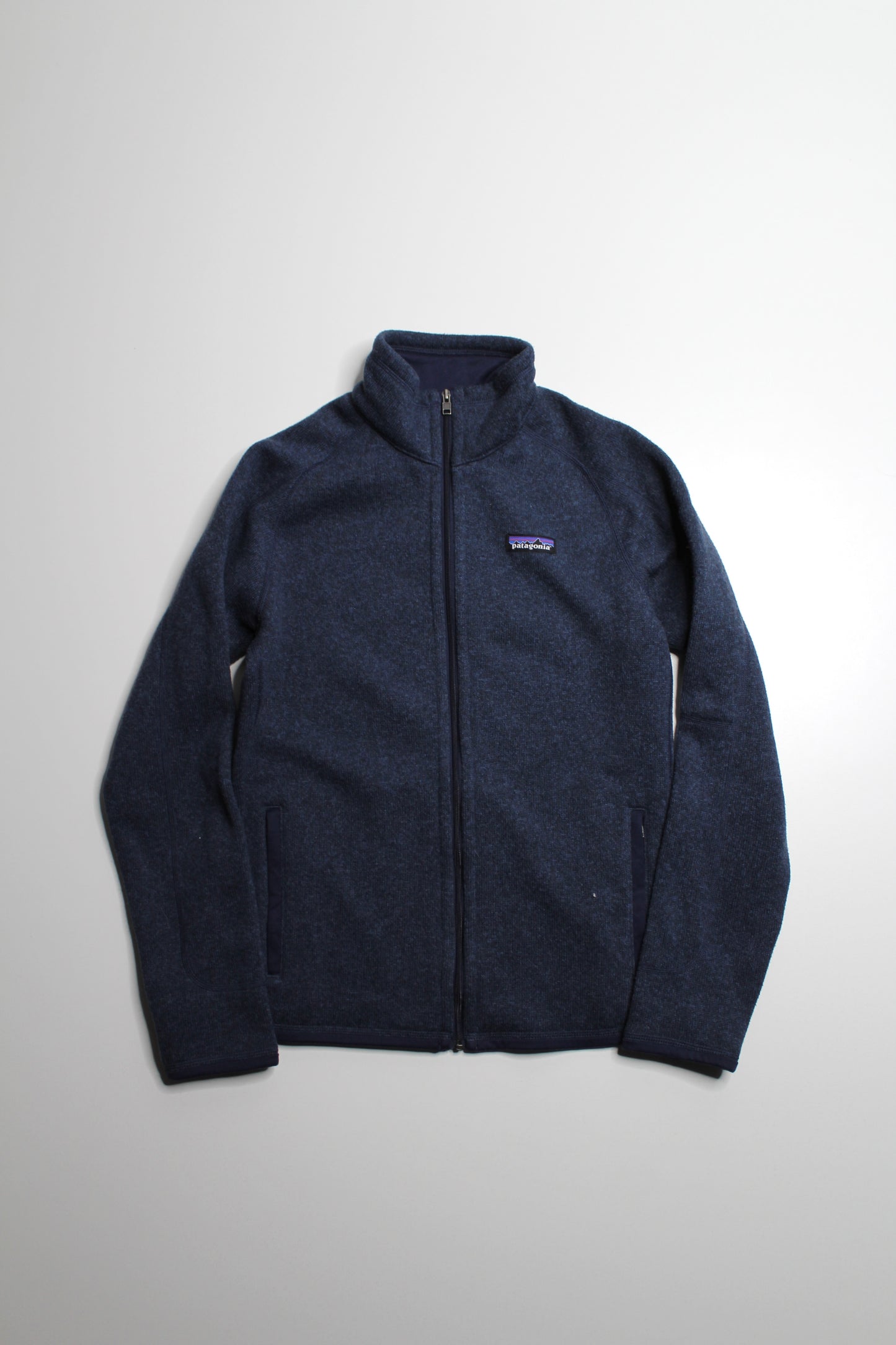 Patagonia navy fleece zip up jacket, size small (additional 10% off)