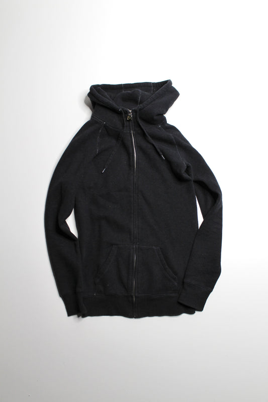 Aritzia TNA dark grey zip up hoodie, size xsmall