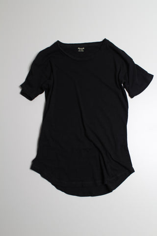 Madewell black t shirt, size xxs (relaxed fit)