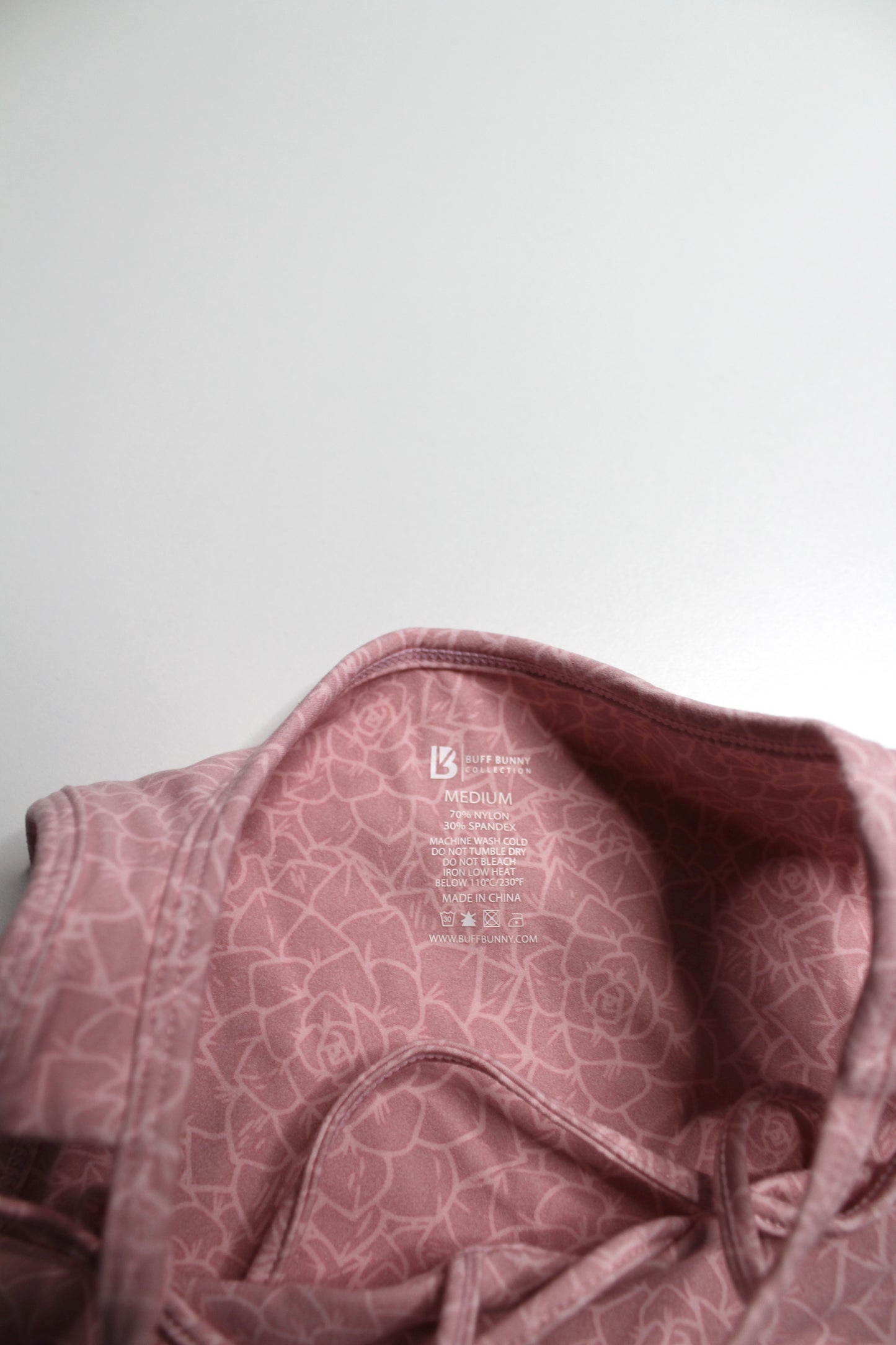 Buff Bunny pink sports bra, size medium (additional 20% off)