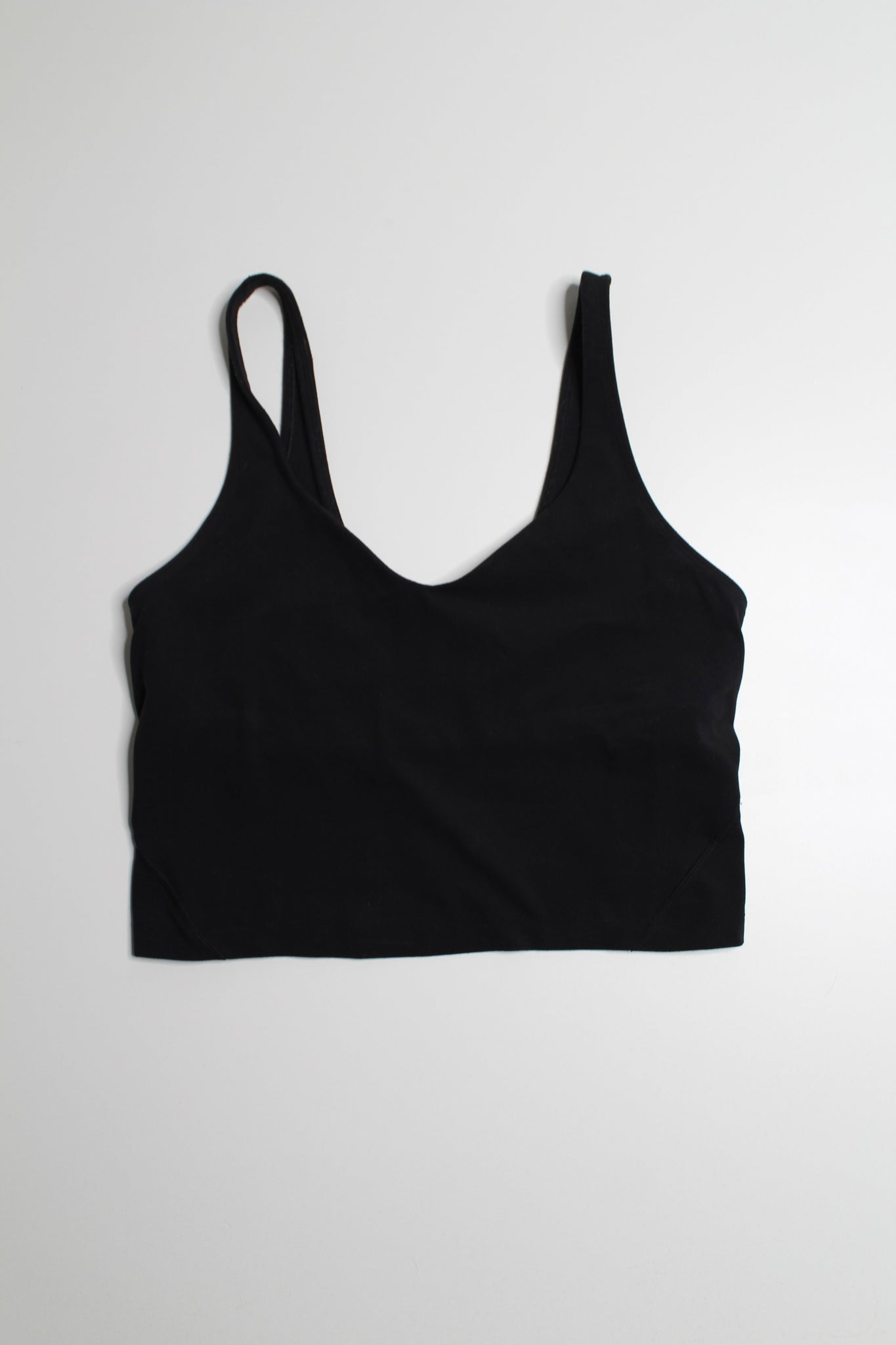 Lululemon black align tank, size 8