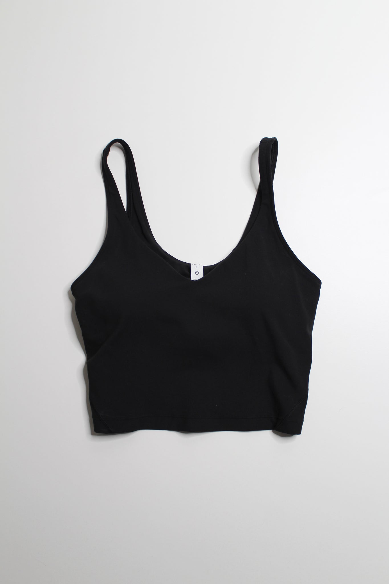 Lululemon black align tank, size 6