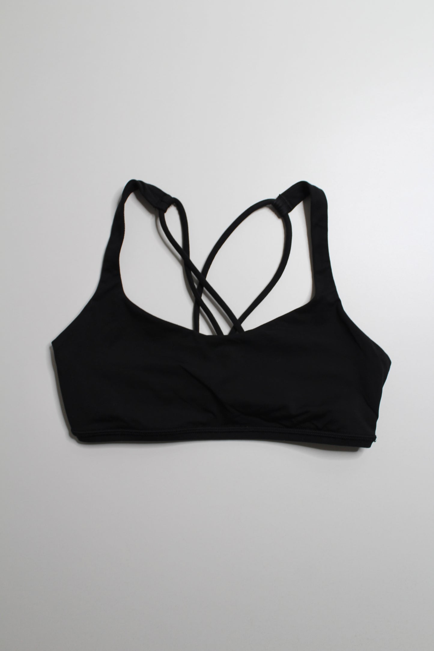 Lululemon black ‘free to be’ bra, size 4 (price reduced: was $30)