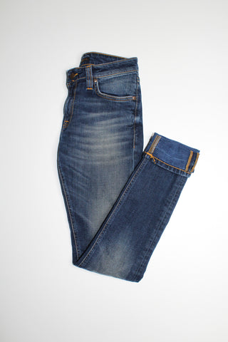 Nudie lin slim jeans, size 27 (price reduced: was $58)