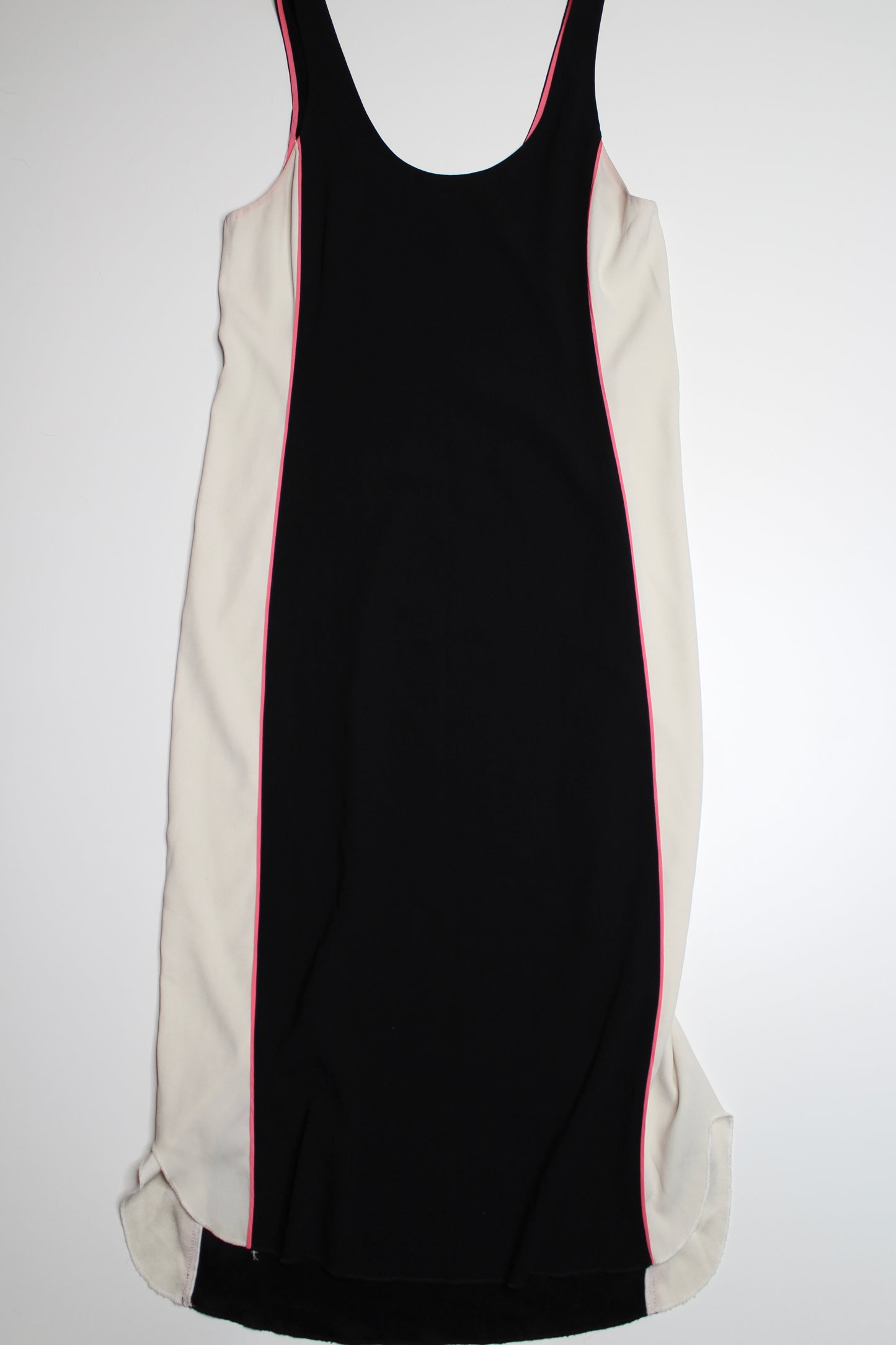 Aritzia wilfred black/birch/neon glow seri dress, size small (additional 50% off)