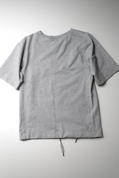 Lululemon grey french terry cotton tunic, no size. fits like size 10 (price reduced: was $30)