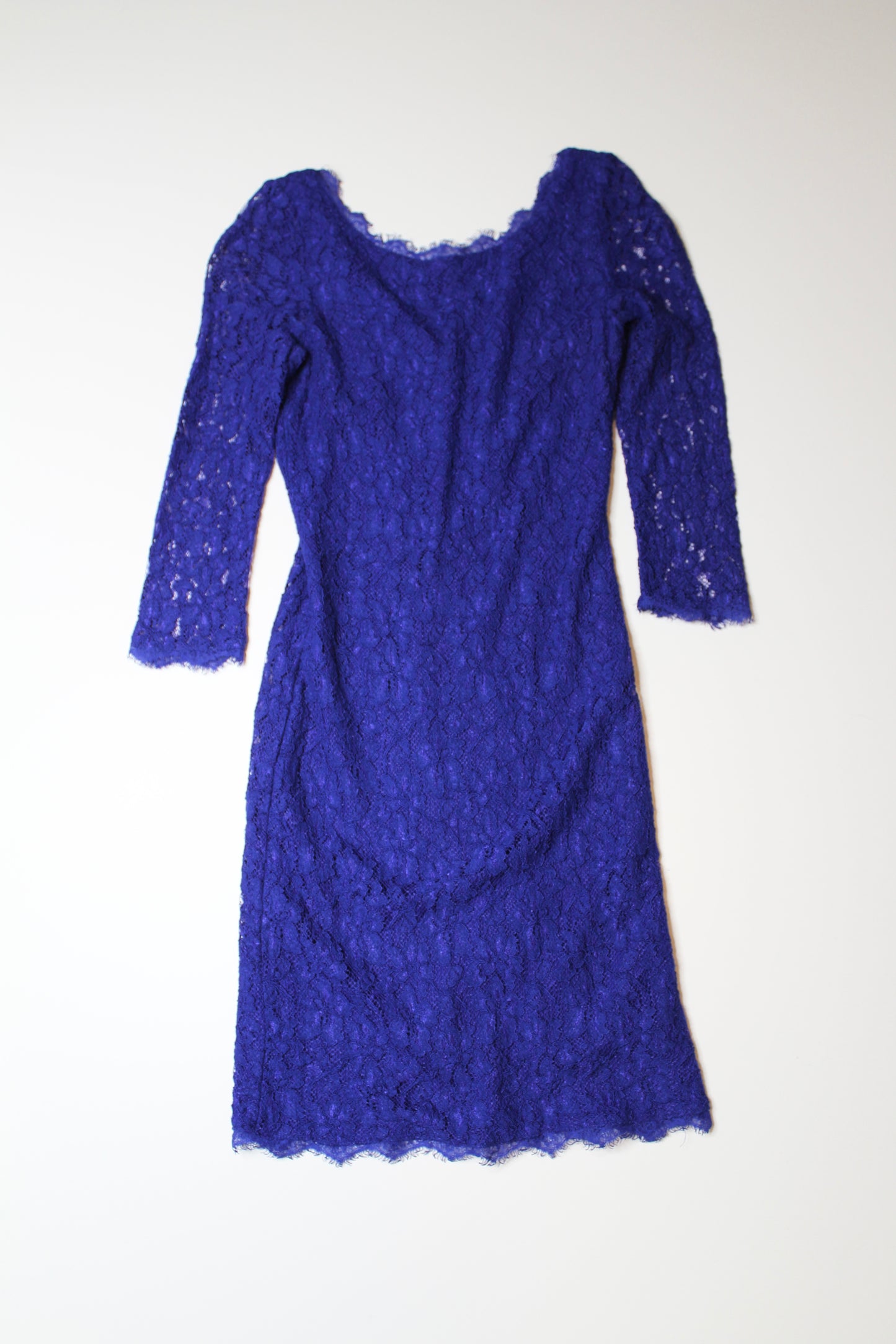 Aritzia t babaton blue lace dress, size 0 (fits like size xs)