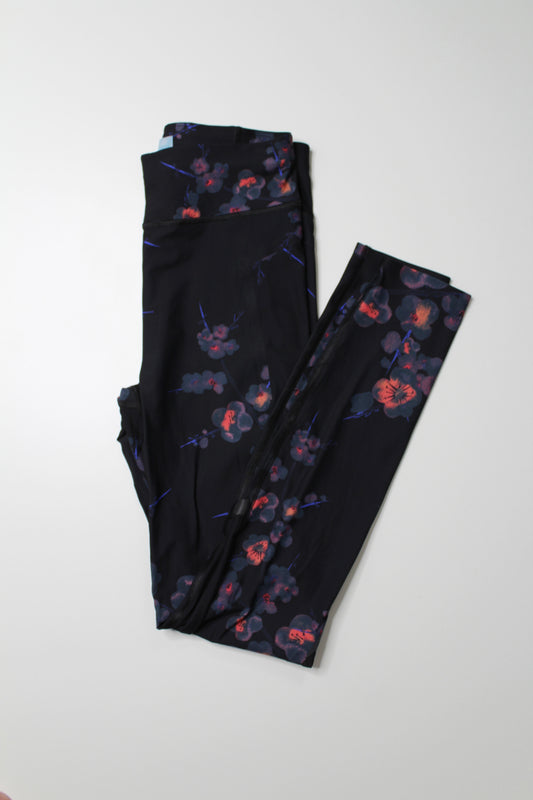 Sweaty Betty floral leggings, size small (price reduced: was $42)