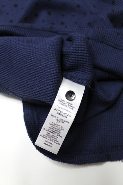 Splendid blue thermal lounge long sleeve, size small  (additional 70% off)