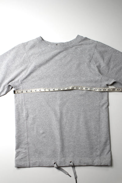 Lululemon grey french terry cotton tunic, no size. fits like size 10 (price reduced: was $30)