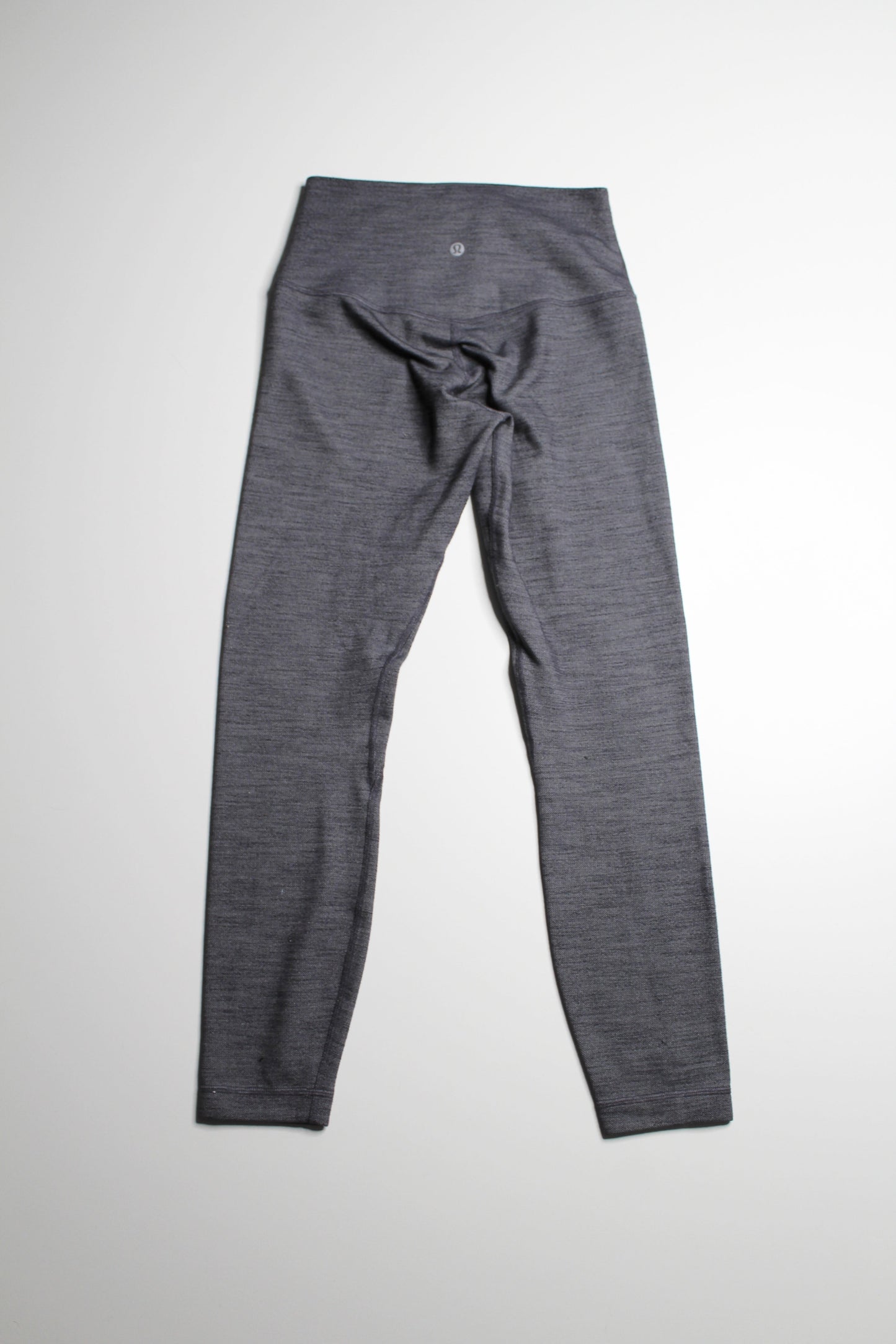 Lululemon mini heathered herringbone grey align pant II, size 6 (25") (price reduced: was $58)