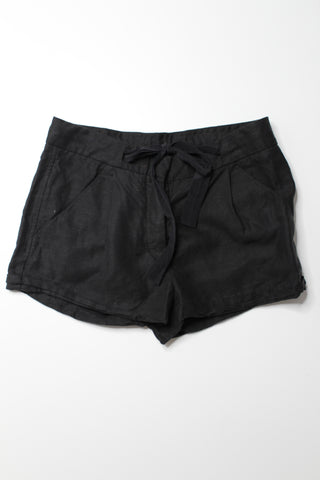 Aritzia Wilfred black linen shorts, size 4 (size small) (price reduced: was $20)