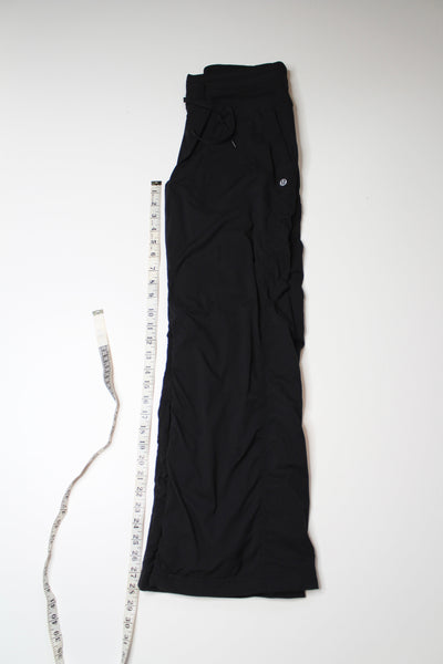 Lululemon black studio pant, size 4 *lined (price reduced: was $48)