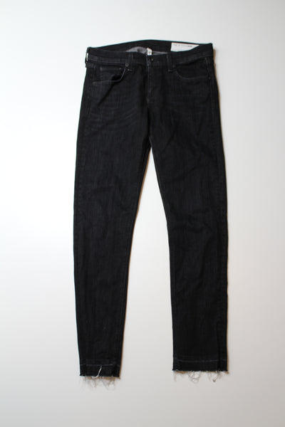 Rag & Bone black concrete dre capri jeans, size 26 (price reduced: was $58)